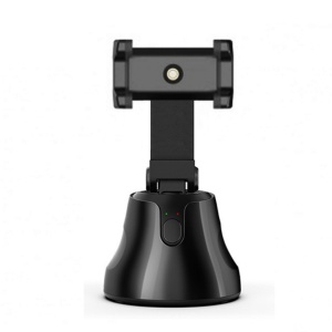 Suport rotativ inteligent pentru telefon, rotire 360°, urmarire automata, detectare fata, pentru vlogging, streaming, negru - Img 6