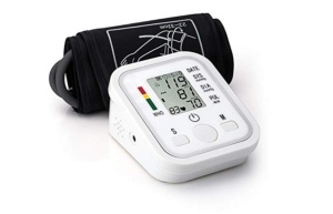 Tensiometru electronic avizat medical, Silver Edition cu manseta, digital, cu senzor automat, tensiune si puls, de precizie