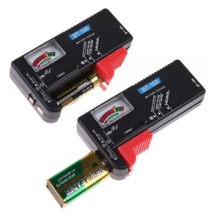 Tester capacitate baterii 1.5-9V, BT-168, negru - Img 2