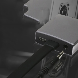 Adaptor convertor HDMI (digital) la VGA (analog) HDMI A tata la VGA mama - Cu sunet port audio 3.5mm - Img 4