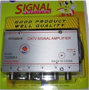 Amplificator de semnal TV cu 4 iesiri - Img 2
