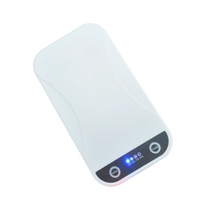 Aparat de dezinfectare si sterilizare cu lumina UVC si aromaterapie cu incarcare USB si portabil, pentru telefoane, chei si alte obiecte mici