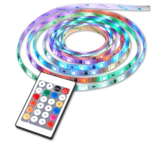 Banda LED cu telecomanda si 300 leduri,lungime 5 m - Img 2