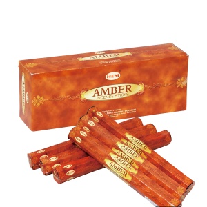 Betisoare parfumate Hem Amber 20buc - Img 3