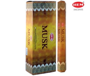 Betisoare parfumate HEM -Musk uscat 6 cutii x 20 bete