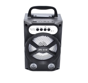 Boxa Portabila Bluetooth 518 bass foarte puternic AUX, USB, CARD, RADIO FM Negru