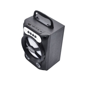 Boxa Portabila Bluetooth 518 bass foarte puternic AUX, USB, CARD, RADIO FM Negru - Img 3