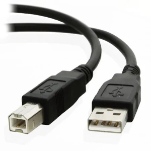 Cablu pentru imprimanta, Omax, USB 2.0 A (Tata) - B (Tata), 1.8m, Negru