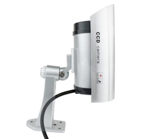 Camera de supraveghere falsa de exterior, LED rosu indicator, ajustabila - Img 4