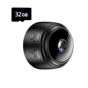 Camera de supraveghere Gaea A9, Senzor de miscare, 1080p, Wi-Fi, 32GB, 4.5 x 5 cm, Negru - Img 8