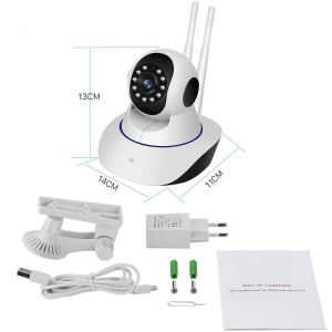 Camera de supraveghere wireless, tehnologie Night Vision, senzor de miscare si control la distanta, Blasko - Img 3