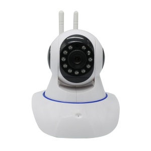Camera supraveghere Video 3D HD Wifi, MEILAN, viziune nocturna, audio pe 2 cai, anti-zgomot, detectare de miscare，Alb