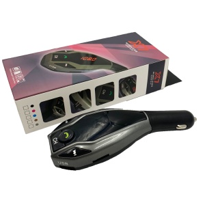 Car kit auto bluetooth X7, hands free, modulator FM, 2 x USB, 3.5 Jack, Slot MicroSD, New Generation, Urban Trends ® - Img 3