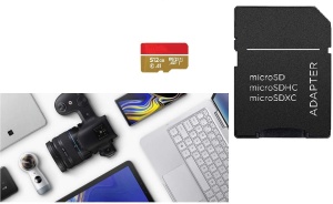 Card de memorie MicroSD, MicroSDHC, MicroSDXC, 512GB, Clasa 10, adaptor inclus K KATHODE - Img 3