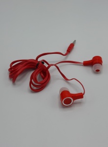 Casti stereo SOSSA BASS Mp3/Mp4 Rosu - Img 2