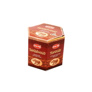 Conuri Parfumatre HEM Sandalwood Backflow Cone, 40 conuri - Img 3