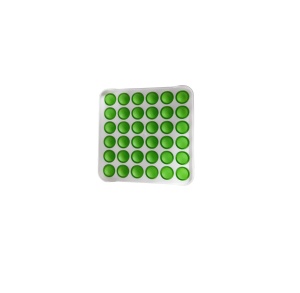 Jucarie anti-stres POP IT patrat alb-verde K KATHODE