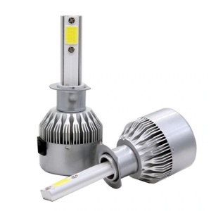 Kit 2 becuri halogen led auto h7 36w 3800 lumeni 6000k C6 12-24v