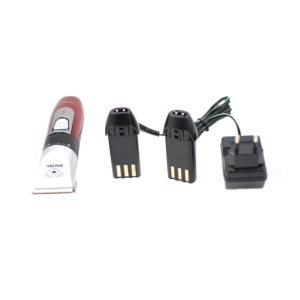 Masina de Tuns Animale Daling - 18 W, 9 Accesorii Incluse, Argintiu/Rosu - Img 3