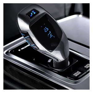 Modulator Auto FM X5, Intrari, USB si CARD TF, Distanta 5M - Img 2