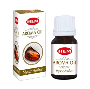 Pachet 5 uleiuri parfumate HEM Palo Santo, Amber, Sandal, Fresh Grass, Sea Breeze, 10 ml - Img 3