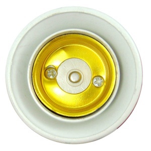 Pachet - 5 x Bec LED disco rotativ colorat cu fasung E27, 3W+ 5 x Fasung stecher cu intrerupator + 2 x Triplu stecher + Prelungitor cu protectie pentru supratensiune si buton On/Off, 6 prize, 3M - Img 5
