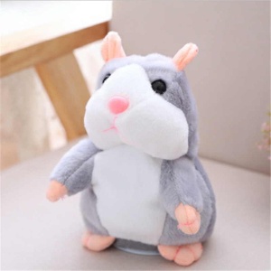 Pachet cu 2 jucarii interactive, contine Hamsterul vorbitor, repeta ce aude, isi misca corpul si capul,15 cm si Papagal vorbitor albastru, repeta tot ce aude, isi misca aripile si corpul,18cm - Img 3