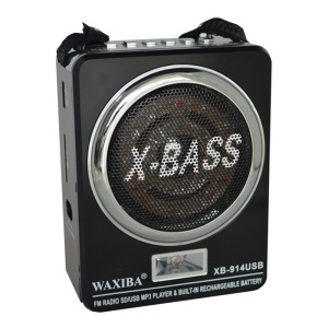 Radio Mp3 portabil Waxiba XB-914USB, mufa jack