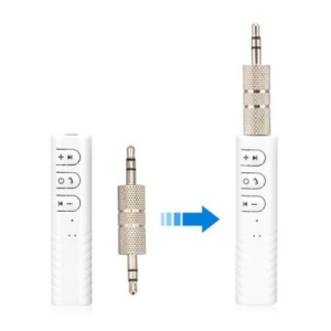 Receptor Auto Functia Bluetooth Audio Digital Reflection Vision® , Receiver Muzica Auto, jack 3.5 mm device portabil Wireless si Handsfree Alb - Img 2