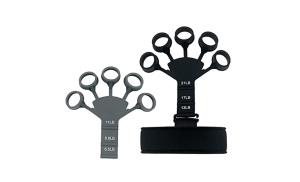 Set 2 Antrenor de deget, Intariti puterea degetelor si incheieturii mainii, Negru/Gri