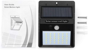 Set 6 Lampi bright 30 LED Solare cu senzor de miscare si lumina 1 mod iluminare - Img 7