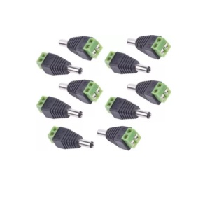 Set mufe si conectori cu surub pentru alimentare camere de supraveghere 10 bucati DC MAMA si 10 bucati DC TATA-Ovio Connect - Img 5