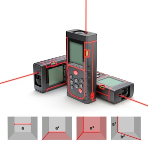 Telemetru cu Laser Retoo FixIt, 40m, Ecran LCD 2.5", Precizie ± 3mm, Clasa Laser II 635nm - Img 9