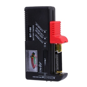 Tester capacitate baterii 1.5-9V, BT-168, negru - Img 3