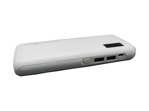Acumulator extern portabil, 20000 mAh, Dual USB Functie lanterna KATHODE®