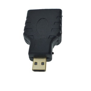 Adaptor HDMI mama la microHDMI tata, 4K, 3D, ARC, ethernet, negru - Img 3