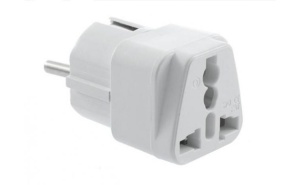 Adaptor priza UK Anglia / US la Europa KATHODE 16A, gri