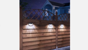 Aplica Decorativa LED SMD, Incarcare Solara, 200 Lm, Protectie IP65 - Img 2