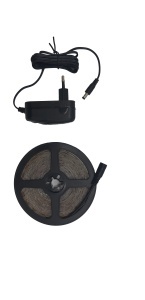 Banda LED IP20, 5 m, Rosu + alimentator