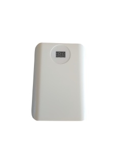 Baterie externa portabila 2600 mAh, 1 port de incarcare USB, afisaj led digital, alb, K KATHODE