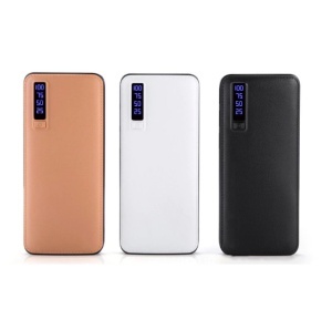 Baterie Externa Powerbank 30.000 mAh Cu 3 Porturi USB Pentru Incarcare Alb - Img 5