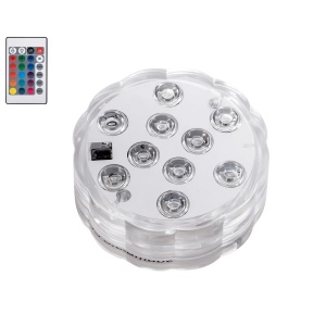 Bec led subacvatic pentru piscina, jacuzzi, acvariu, IP68, 16 culori RGB, telecomanda, 4 moduri de iluminare K KATHODE