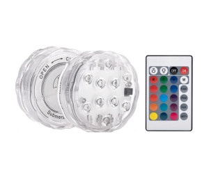 Bec led subacvatic pentru piscina, jacuzzi, acvariu, IP68, 16 culori RGB, telecomanda, 4 moduri de iluminare K KATHODE - Img 11