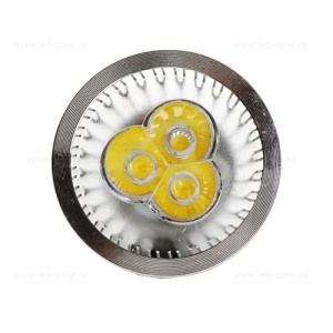 Bec spot LED 220V, 3W, 50-60Hz, GU10, KATHODE - Img 2