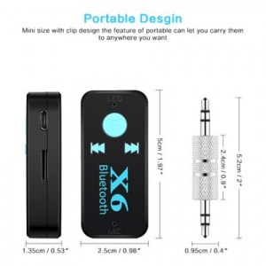 Bluetooth receiver 3.5 MM Jack, compatibil pentru toate masinile, tablete, telefoane - Img 3