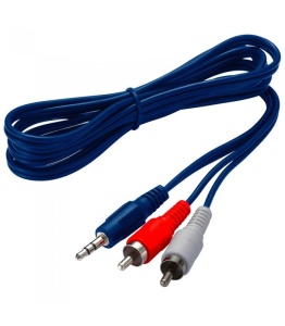Cablu Aux RCA 3.5mm Stereo 1,5m CB-SRCA15-BL Astrum
