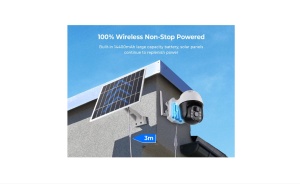 Camera de supraveghere exterior Wireless cu panou solar Pro 2MP, WiFi, FullHD Night Vision, PIR, rezistenta la apa IP66, senzor de miscare, comunicare bidirectionala, rotire din aplicatie - Img 3