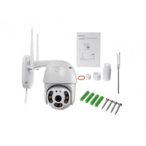 Camera Supraveghere IP PTZ Techstar P12, Dome, Wireless, 1080p, LED si IR, Exterior, ONVIF, NVR, Senzor Miscare, Microfon - Img 4