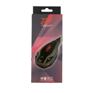 Car kit auto bluetooth X7, hands free, modulator FM, 2 x USB, 3.5 Jack, Slot MicroSD, New Generation, Urban Trends ® - Img 4