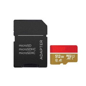 Card de memorie MicroSD, MicroSDHC, MicroSDXC, 512GB, Clasa 10, adaptor inclus K KATHODE - Img 4